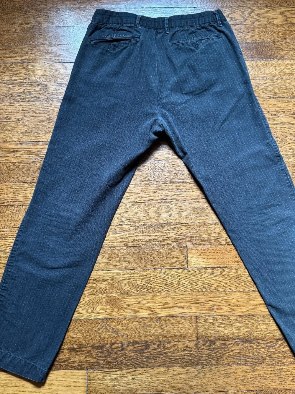 Banana Republic Striped Cotton Twill Pants 31x30